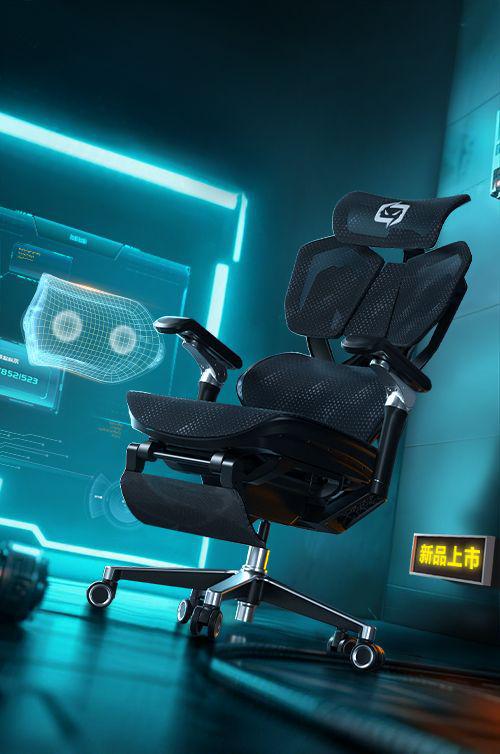 o i智能护腰电竞椅开启健康电竞新体验CQ9电子国风机甲来袭！骁骑X5Pr(图3)
