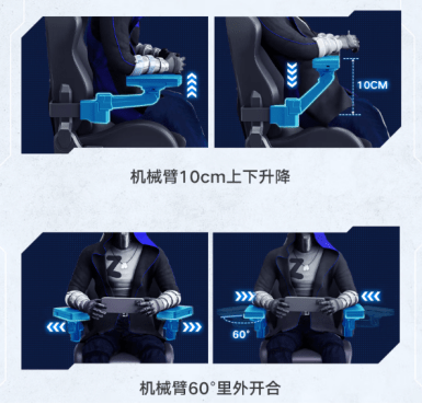 椅哪款符合你对新一代电竞椅的期待？CQ9电子平台入口2023新款电竞(图5)